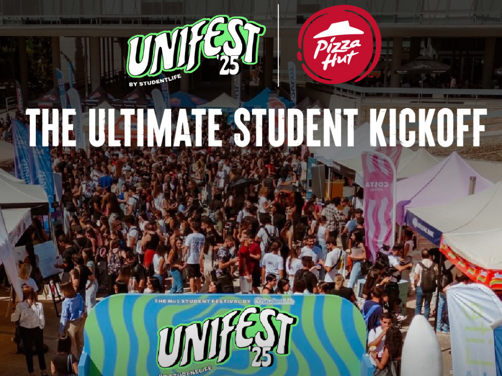 Pizza Hut Cyprus Joins Forces with UNIFEST 2025 – Fueling the Student Spirit with Flavor & Fun